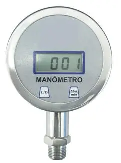 Calibração de manômetro digital