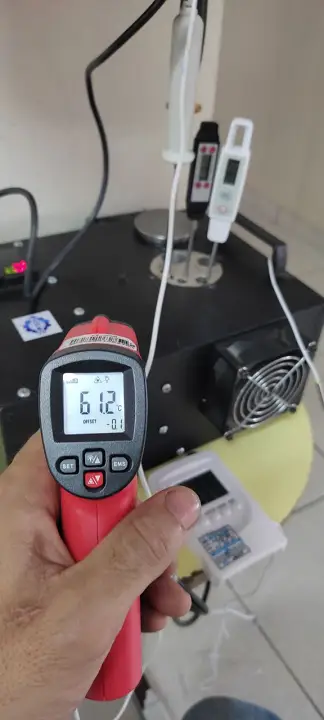 Calibração de termômetro infravermelho